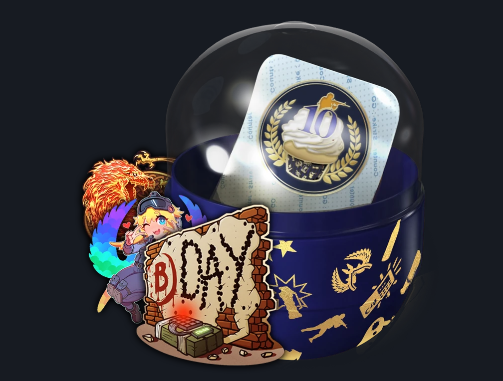 Interesting facts about the stickers from the anniversary capsule