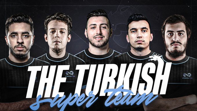 Turkish cyber athletes have created a new team called Eternal Fire