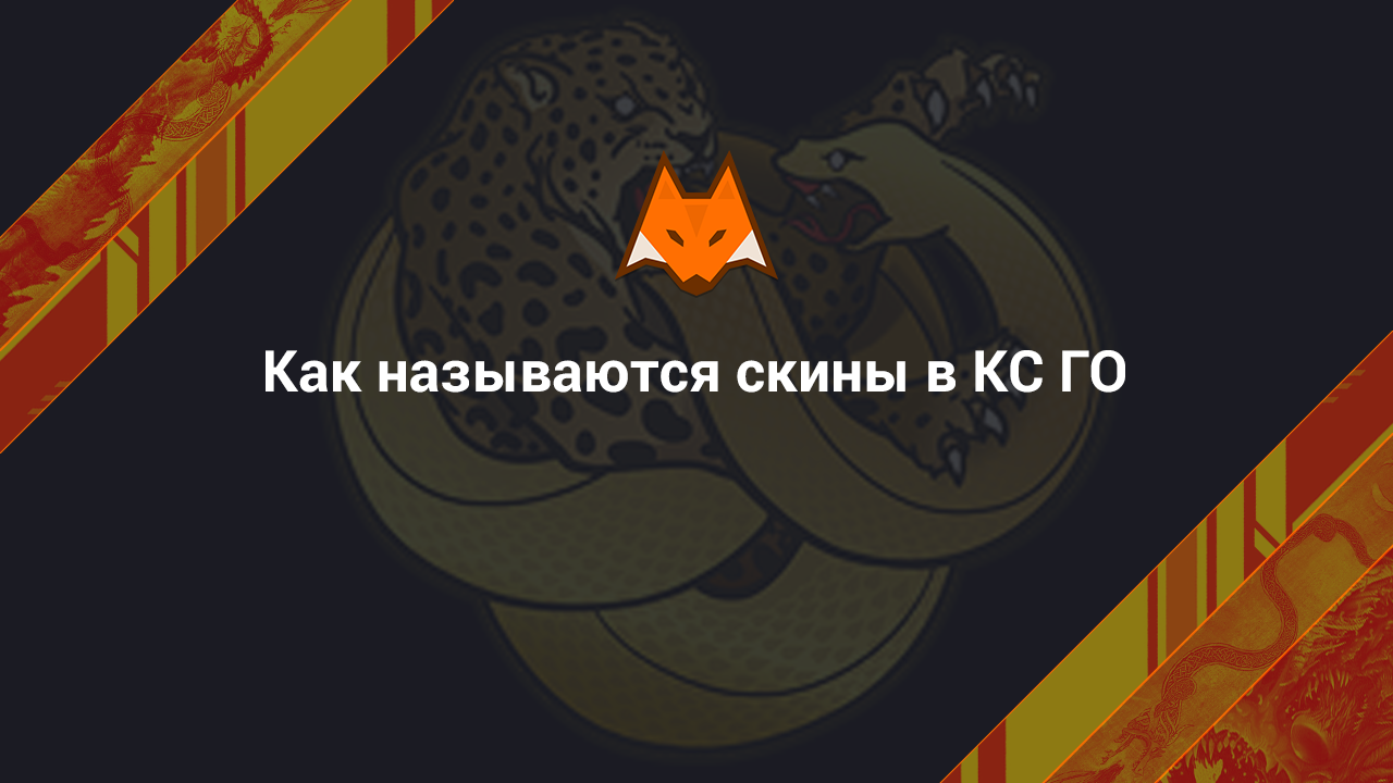 What are the names of skins in CS:GO
