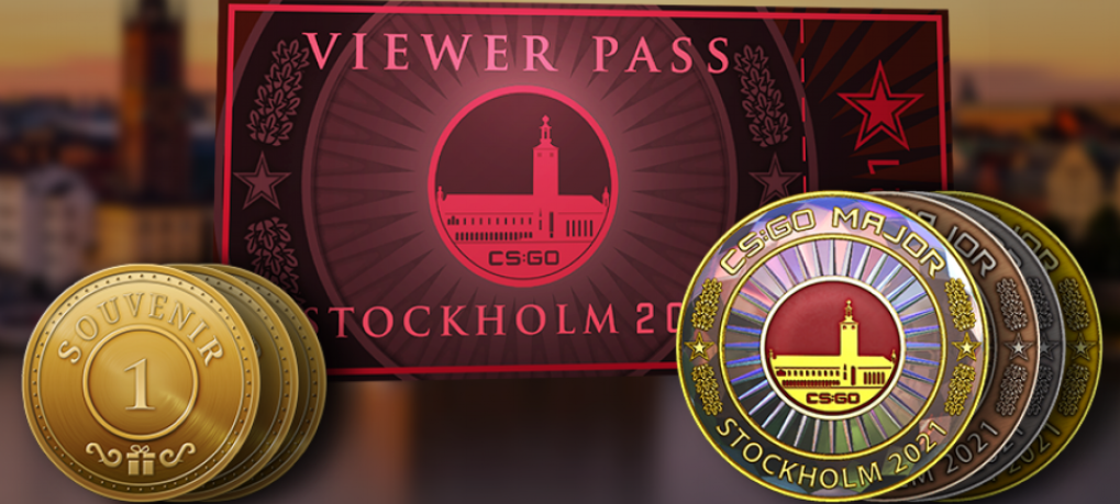 The CS GO update includes items with symbols of the participants of the Majors