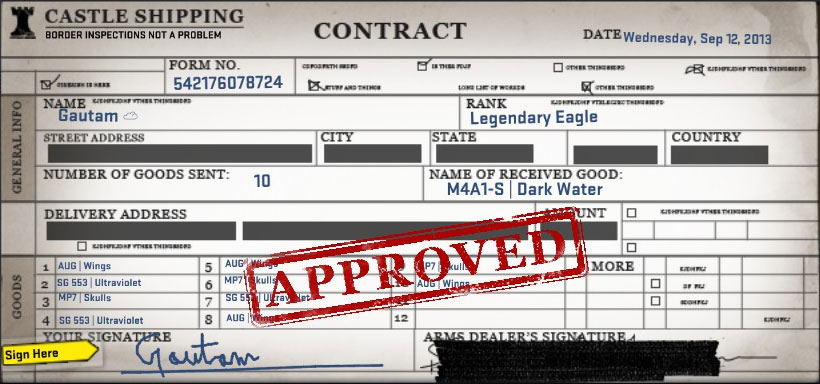 How contracts are organized in CS:GO