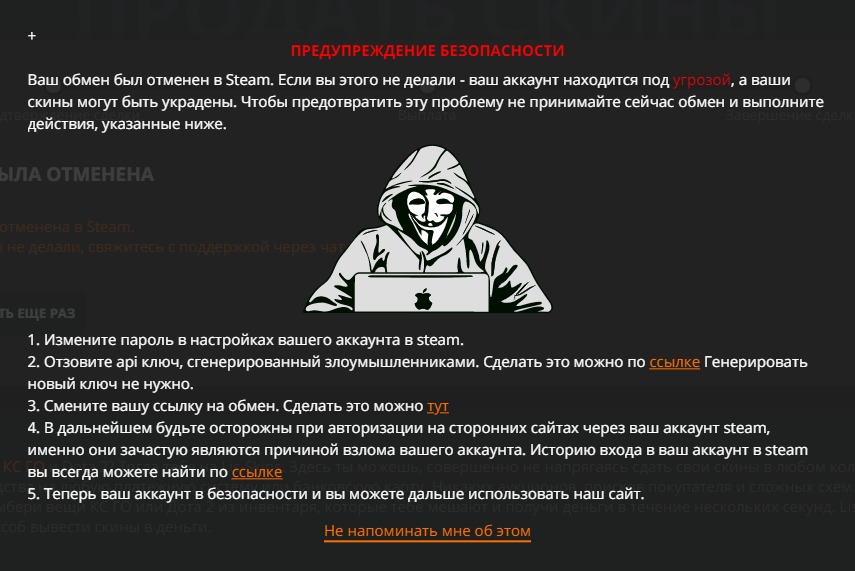 Steam API Scam