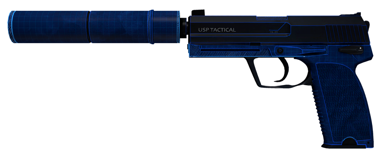 Синий инвентарь для CS2