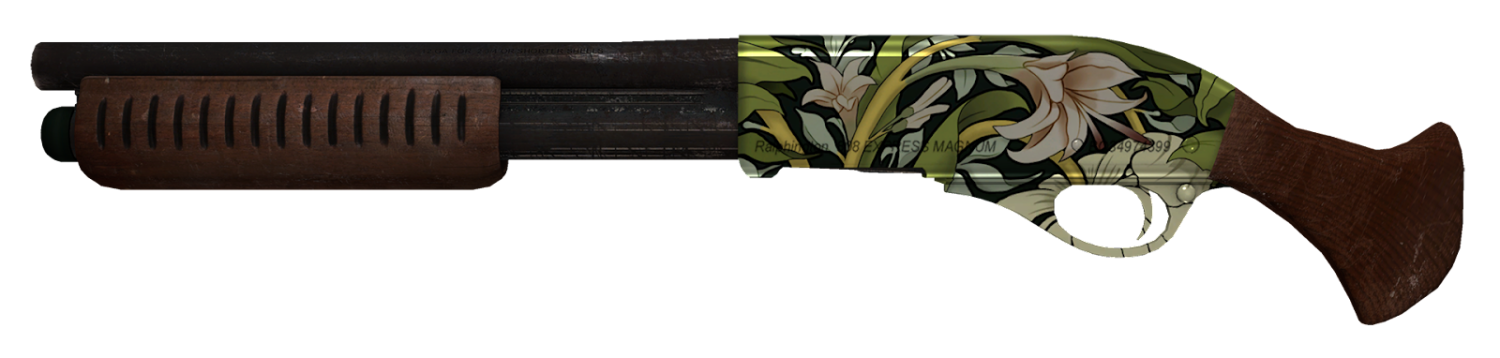 Spring ornaments - flowers on skins in CS2 2