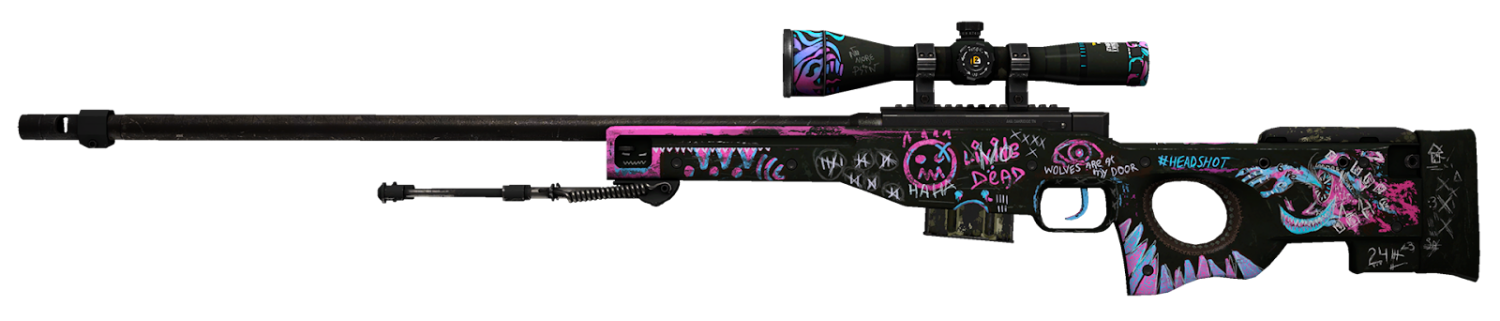 10 скинов для AWP дешевле 1500 рублей 6