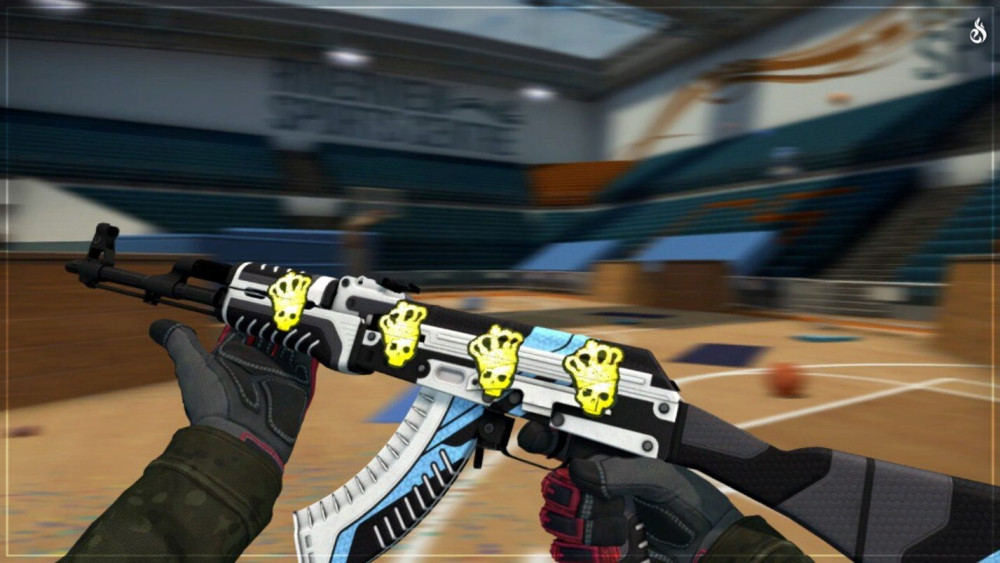 What skins did the best cyber athletes play with in 2022?