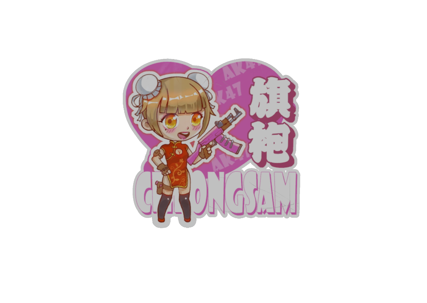 Anime Stickers for CS:GO 5