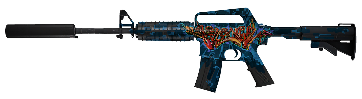 Skins for CS:GO with unusual inscriptions 5
