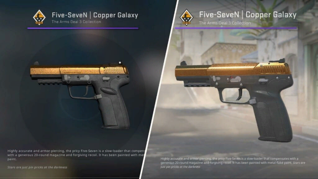 Which skins became better in CS2 5