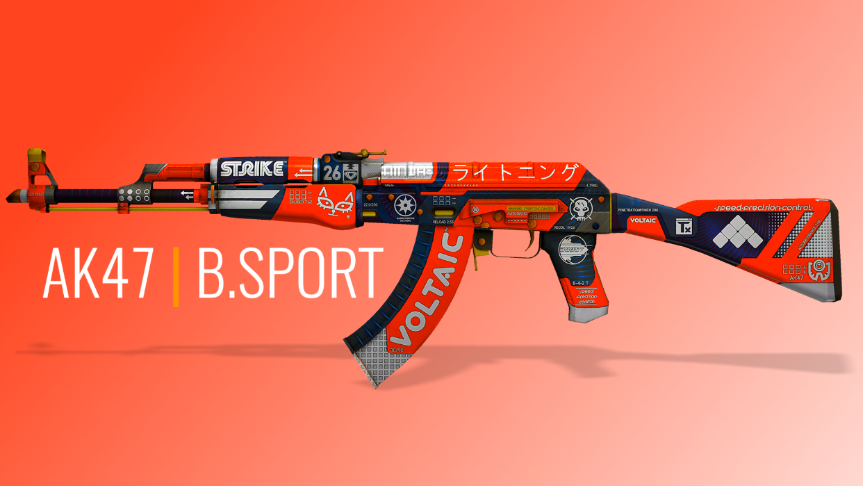 Which skins are chosen by professionals