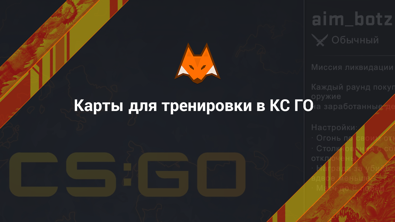 Maps for training in CS:GO