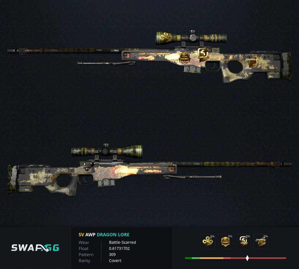 AWP Dragon Lore deal at Lis-Skins.ru
