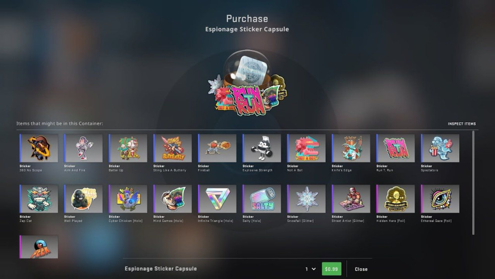 February 10 update: Revolution case, stickers, and music set
