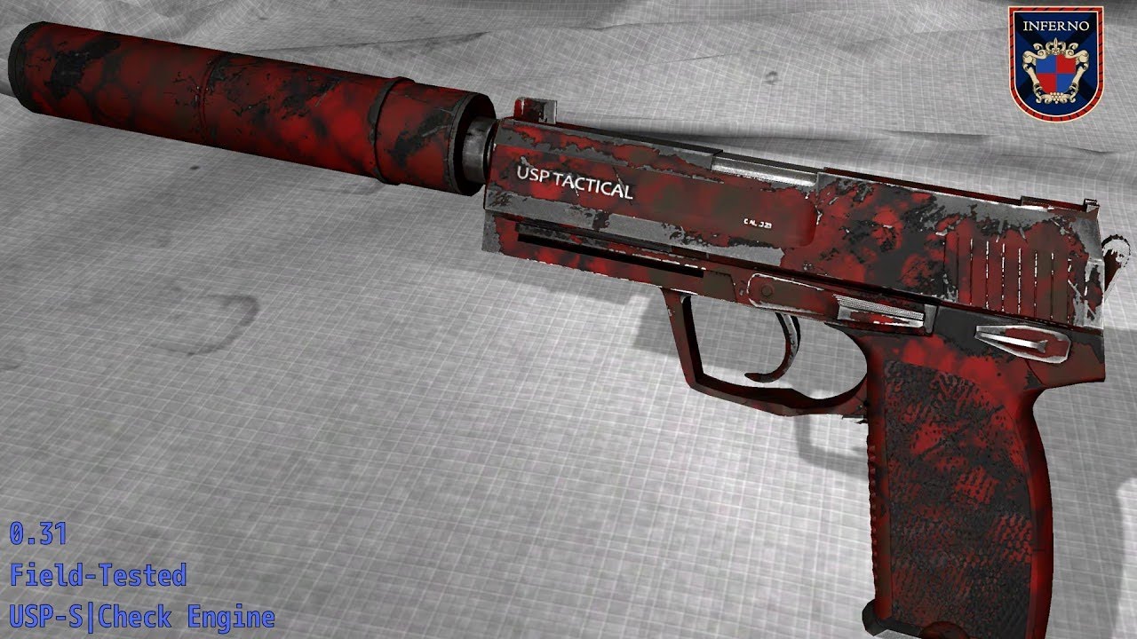 What is affected by the type of skin trim in CS:GO