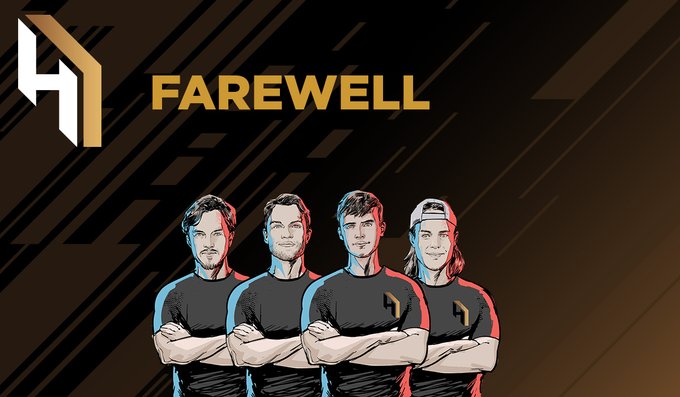 The Danish HYENAS team has announced its disbandment