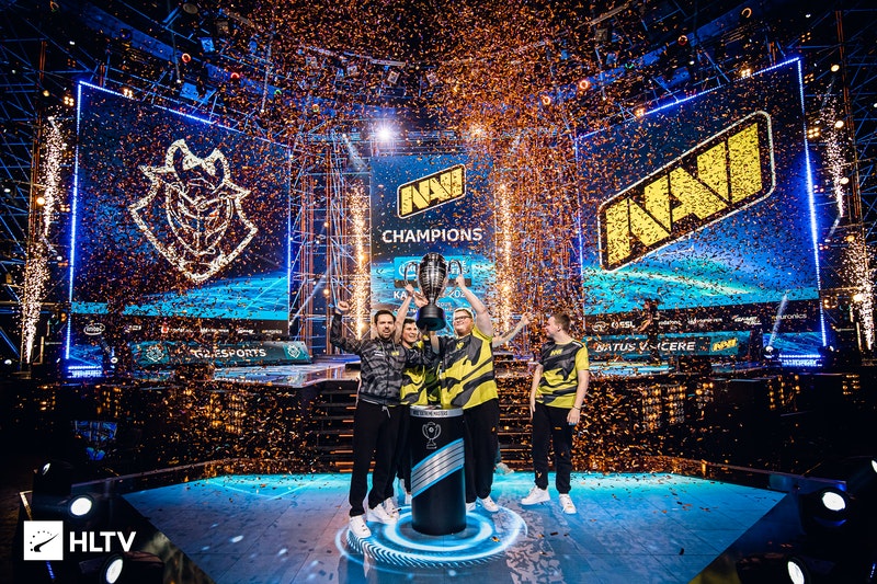 NAVI topped the world rankings