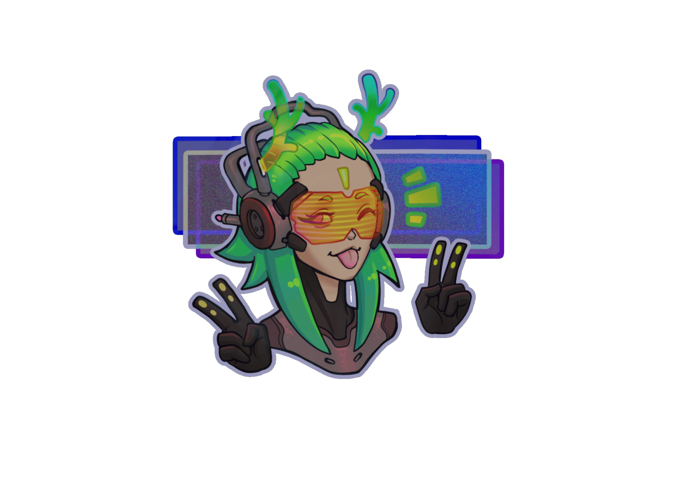 Anime Stickers for CS:GO 3