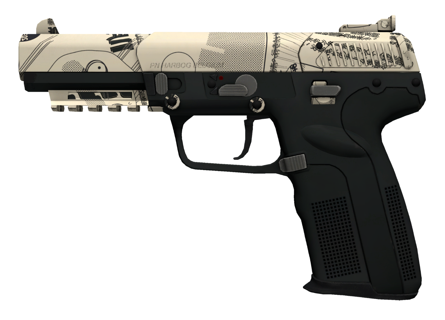 Skins for CS:GO with unusual inscriptions 2