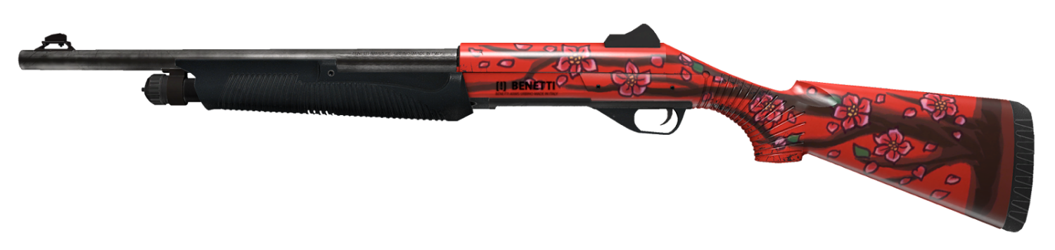 Spring ornaments - flowers on skins in CS2