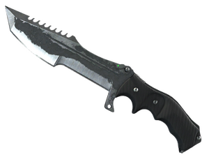 ★ StatTrak™ Huntsman Knife | Night (Battle-Scarred)
