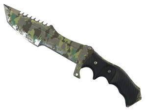 ★ Huntsman Knife | Boreal Forest (Well-Worn)