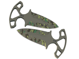★ Shadow Daggers | Boreal Forest (Minimal Wear)