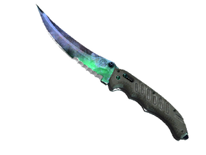 ★ StatTrak™ Flip Knife | Gamma Doppler Phase 1 (Minimal Wear)