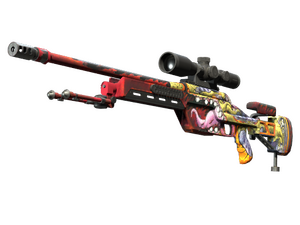 StatTrak™ SSG 08 | Bloodshot (Minimal Wear)
