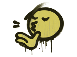 Sealed Graffiti | Chef Kiss (Tracer Yellow)