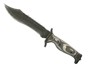 ★ StatTrak™ Bowie Knife | Black Laminate (Battle-Scarred)