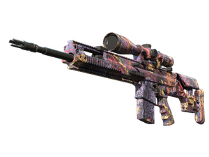 StatTrak™ SCAR-20 | Poultrygeist (Minimal Wear)