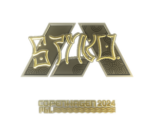 Sticker | STYKO (Gold) | Copenhagen 2024