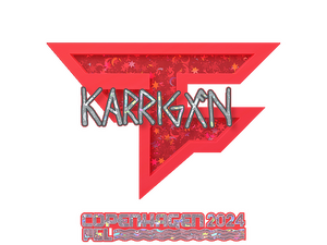 Sticker | karrigan (Glitter) | Copenhagen 2024