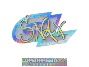 Sticker | Snax (Holo) | Copenhagen 2024