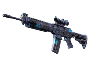 StatTrak™ SG 553 | Aloha (Factory New)