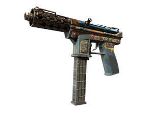 Tec-9 | Remote Control (Battle-Scarred)