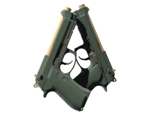 Souvenir Dual Berettas | Contractor (Field-Tested)